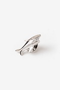 Shark Silver Lapel Pin Photo (0)
