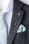 Single Shot Silver Lapel Pin Photo (1)