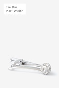 Smoke Pipe Silver Tie Bar Photo (0)