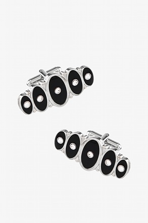 _Spectacular Silver Cufflinks_