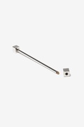 Square Eyelet Safety Pin Silver Eyelet Pin Photo (1)