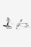 Treble Clef Silver Cufflinks Photo (2)