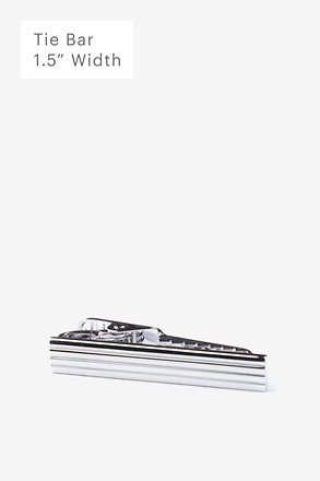 Vice Silver Tie Bar