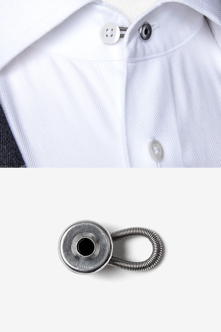 Dress Shirt Collar Button Extender - Wonder Button