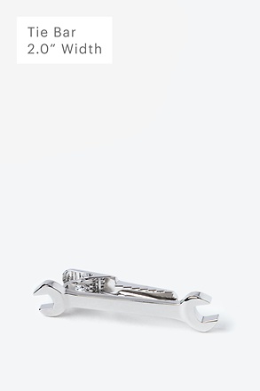 Wrench Silver Tie Bar