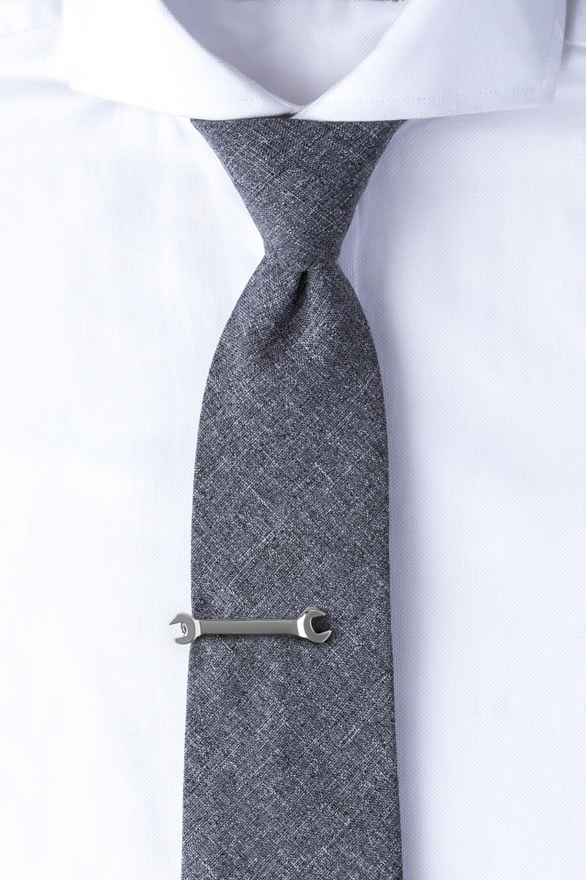 Wrench Silver Tie Bar Photo (1)