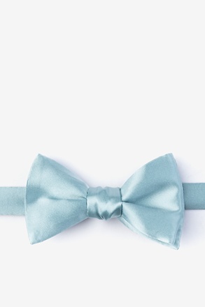 Silver Sage Self-Tie Bow Tie