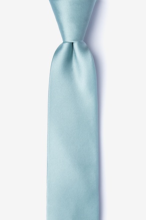 _Silver Sage Skinny Tie_