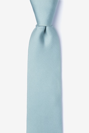 Silver Sage Tie For Boys