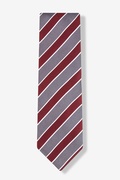 Affari Silver Extra Long Tie Photo (0)