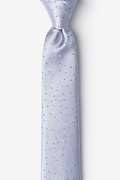 Bohol Silver Skinny Tie Photo (0)