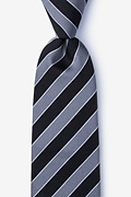 Fane Silver Extra Long Tie Photo (0)