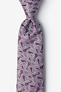 Grande Silver Extra Long Tie Photo (0)