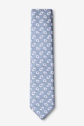 Oland Silver Skinny Tie Photo (1)