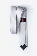 Rene Silver Skinny Tie Photo (1)