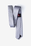 Rocas Atoll Silver Skinny Tie Photo (1)