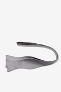 Silver Revitalize Self-Tie Bow Tie Photo (1)