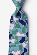 Sky Blue Microfiber Street Camo