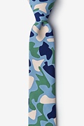 Sky Blue Microfiber Street Camo