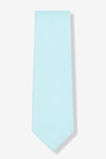 Sky Blue Extra Long Tie Photo (1)