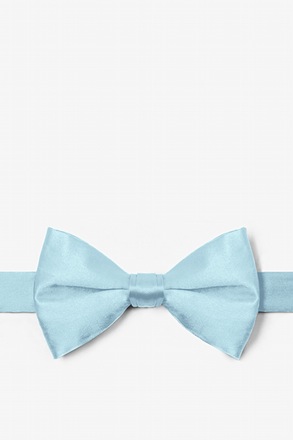 Sky Blue Pre-Tied Bow Tie
