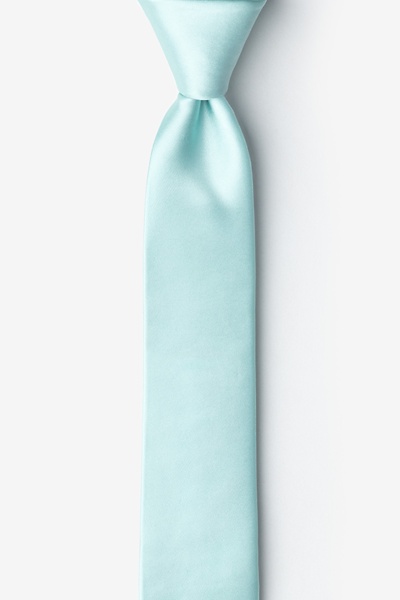Sky Blue Silk Sky Blue Tie For Boys