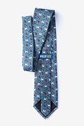 Dalmatian Firefighter Slate Extra Long Tie Photo (1)