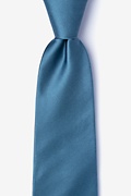 Slate Extra Long Tie Photo (0)