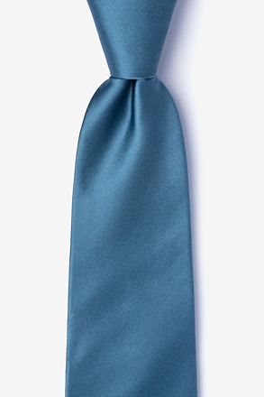_Slate Extra Long Tie_