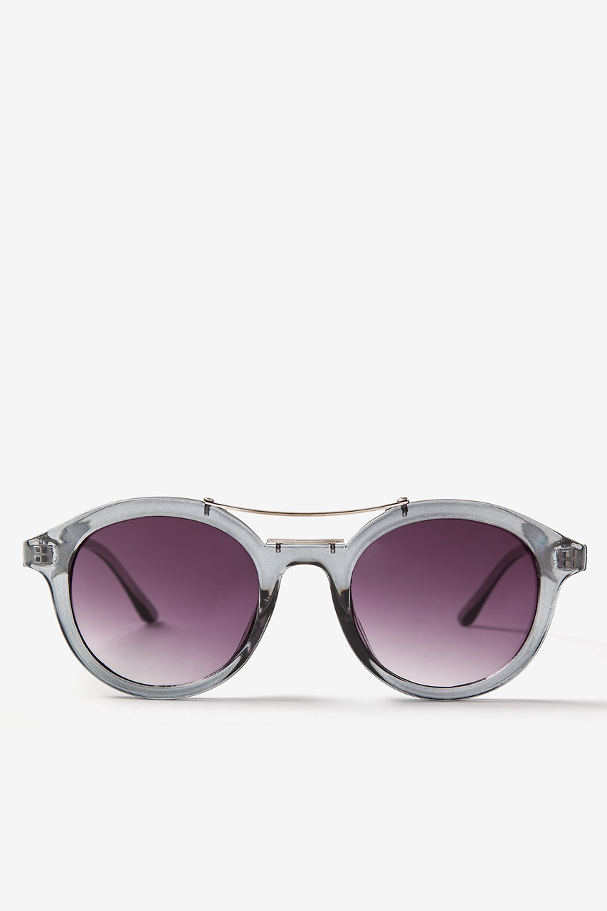 Smoke Acetate Williamsburg Sunglasses | Ties.com