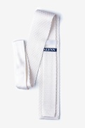 Textured Solid Snow Knit Tie Photo (1)