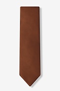 Spice Brown Extra Long Tie Photo (1)