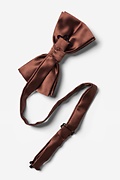 Spice Brown Pre-Tied Bow Tie Photo (1)