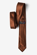 Spice Brown Skinny Tie Photo (2)