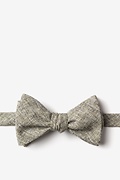 Galveston Spruce Self-Tie Bow Tie Photo (0)