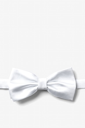 _Stark White Pre-Tied Bow Tie_