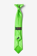 Summer Green Clip-on Tie For Boys Photo (1)