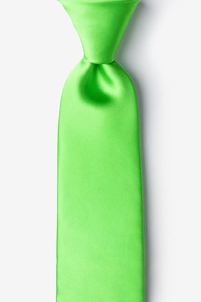 Summer Green Extra Long Tie