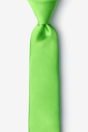 Summer Green Skinny Tie