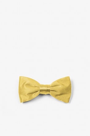 _Sunshine Yellow Bow Tie For Infants_