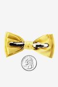 Sunshine Yellow Bow Tie For Infants Photo (1)