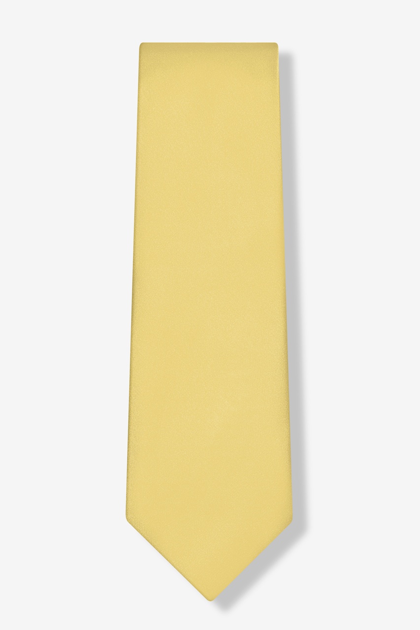 Sunshine Yellow Extra Long Tie Photo (1)