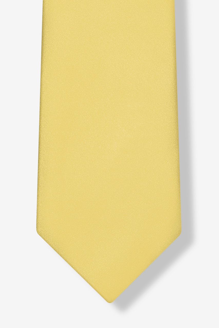 Sunshine Yellow Extra Long Tie Photo (3)