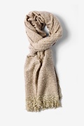 Tan Baltimore Heathered Tan/taupe Scarf Photo (0)