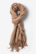 Tan Victoria Speckled Tan/taupe Scarf Photo (0)