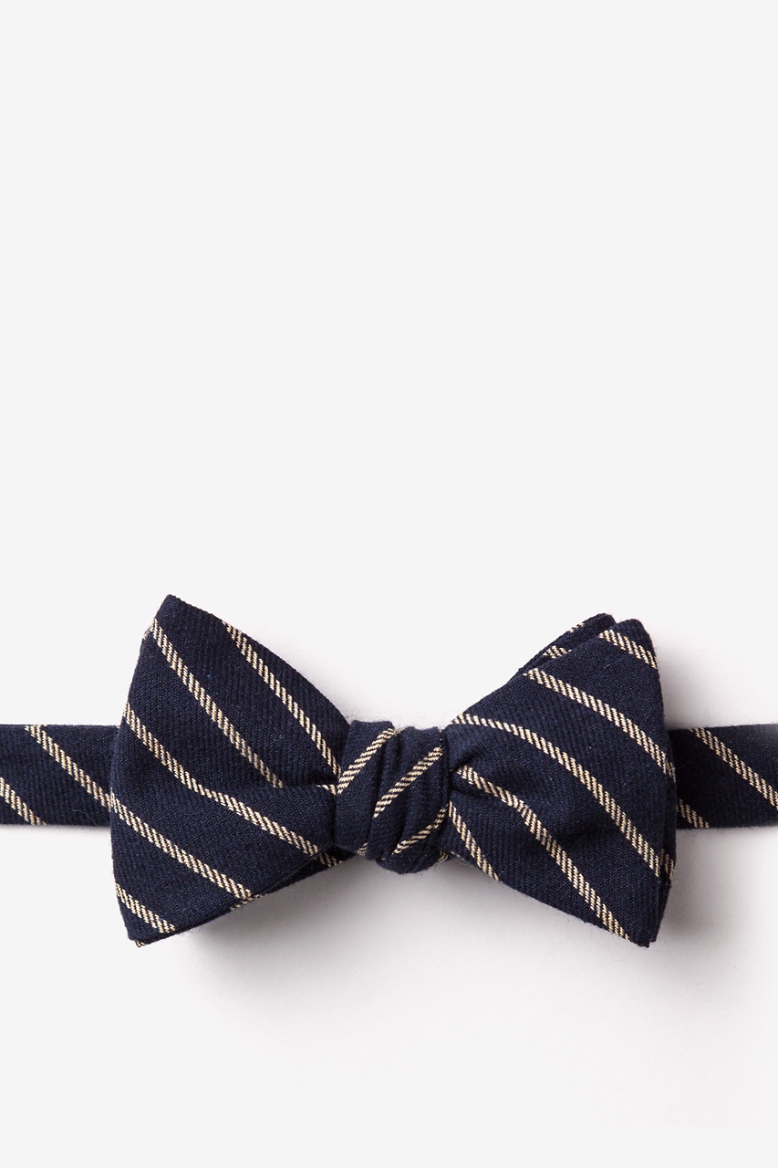 Arcola Tan/taupe Self-Tie Bow Tie Photo (0)