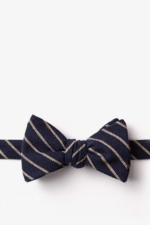 Arcola Tan/taupe Self-Tie Bow Tie