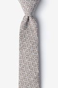 Redmond Tan/taupe Skinny Tie Photo (0)