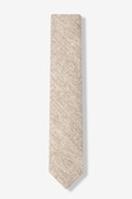 Tan Thompson Tan/taupe Skinny Tie Photo (0)