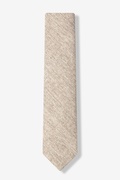 Tan Thompson Tan/taupe Skinny Tie Photo (0)